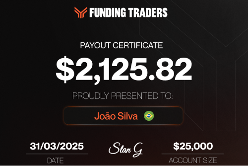 FundingTraders Payout Certificate